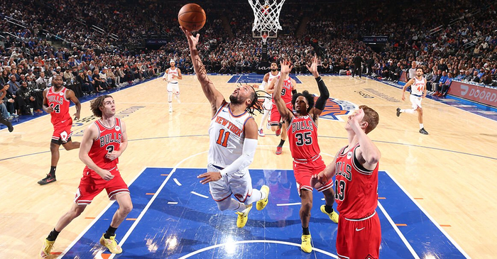 128-116复仇：尼克斯用布伦森的31分按断公牛开季五连胜，NBA场面有戏