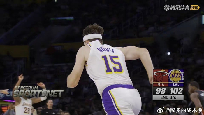 湖人领先4分进第四节，热火追上来？NBA第3节拉锯战成戏码