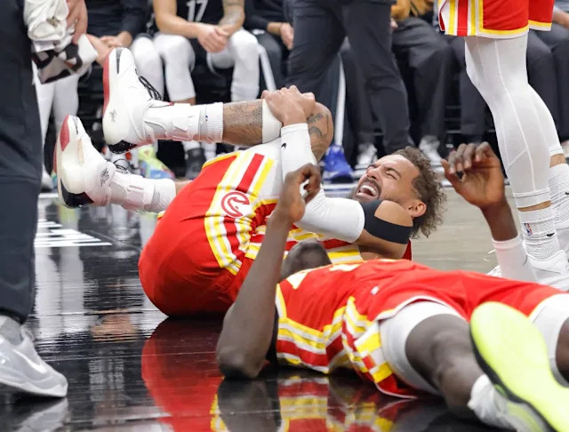 特雷杨右膝MCL扭伤，MRI说没大碍但4周复查，老鹰在NBA要怎么办？