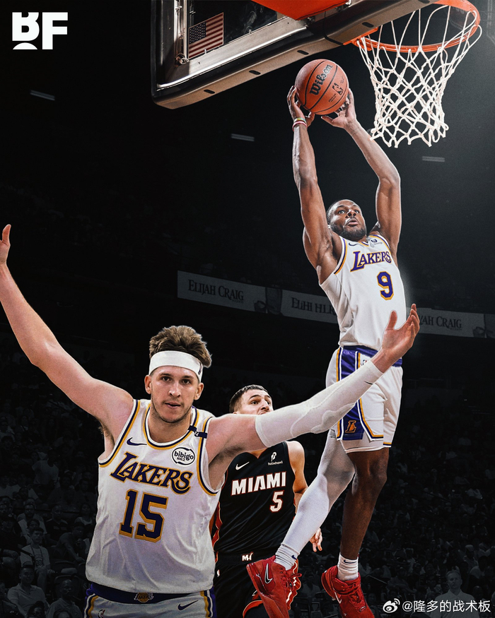 里夫斯自夸给父子空接：NBA史上第1次？湖人热火都看傻