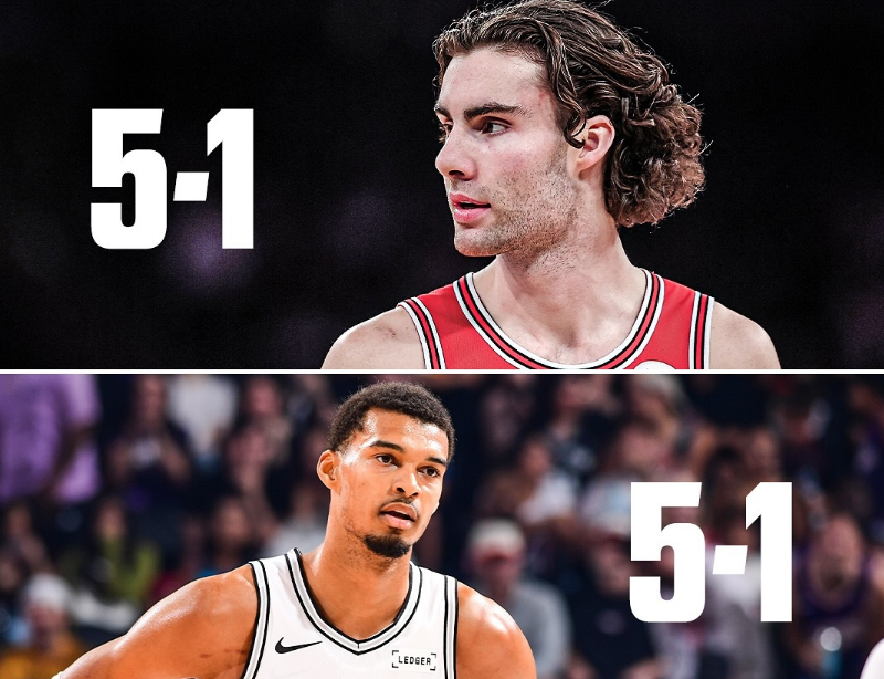 6场战罢5胜的笑与泪：马刺队与公牛5胜1负，NBA早期黑马格局