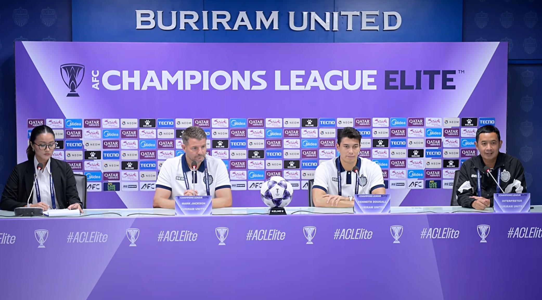 武里南联誓拿亚冠3分，杜格尔说得比场上还勇敢？