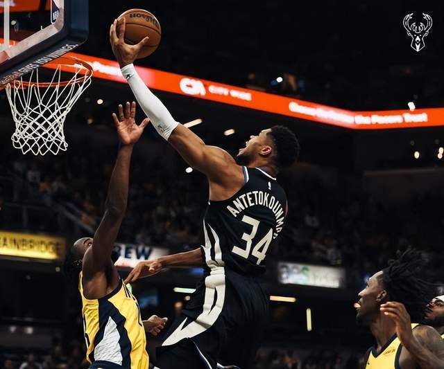 117-115生死局：NBA东部，雄鹿队阿德托昆博抢戏，利拉德成背景