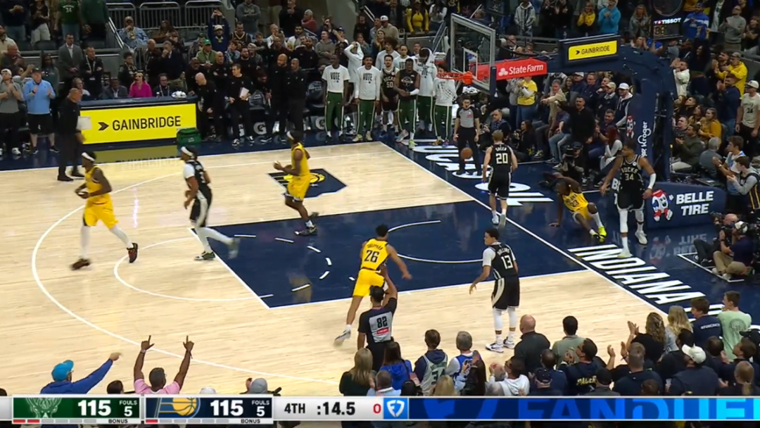 117-115惊险绝杀，字母哥扛着雄鹿队在NBA上演MVP级表演