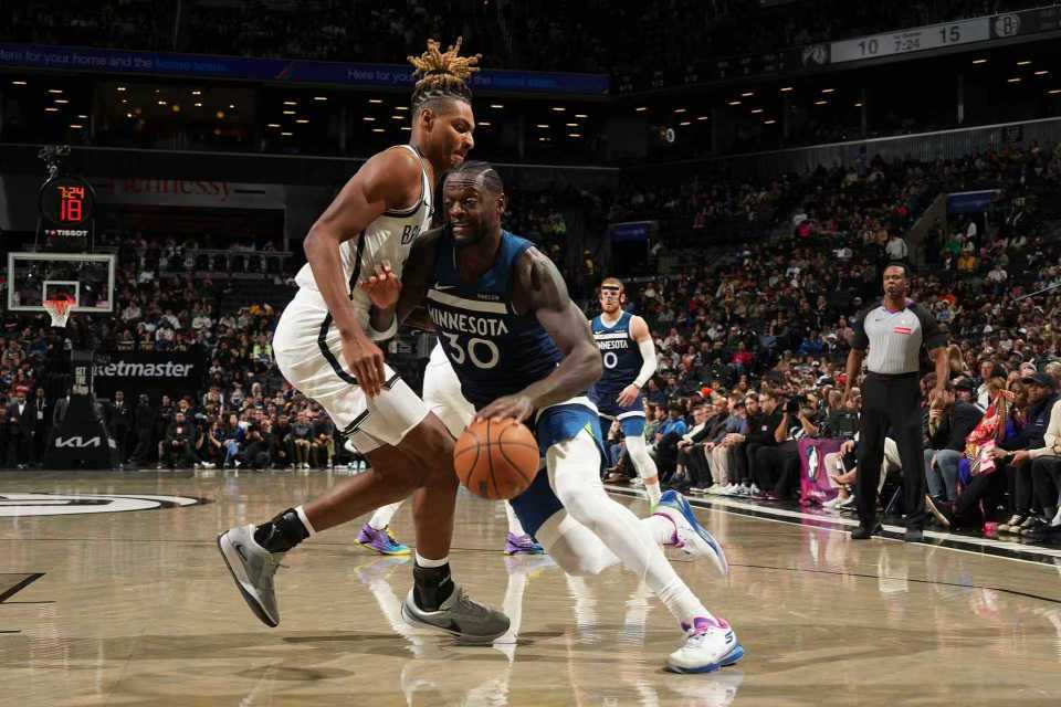 125-109送篮网队7连败，森林狼NBA两连胜谁还想喷？