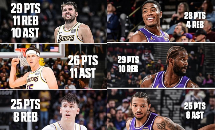 两场连续25+：湖人三人同时爆发，NBA谁来按暂停？