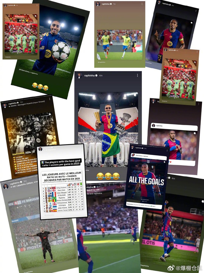 FIFPRO 11人榜没拉菲尼亚，17图狂秀数据，巴塞罗那在西甲怎么没说话