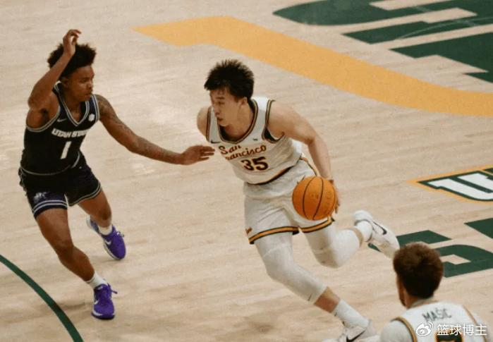 旧金山98比53大胜，王俊杰NCAA9分，新赛季能冲NBA吗？