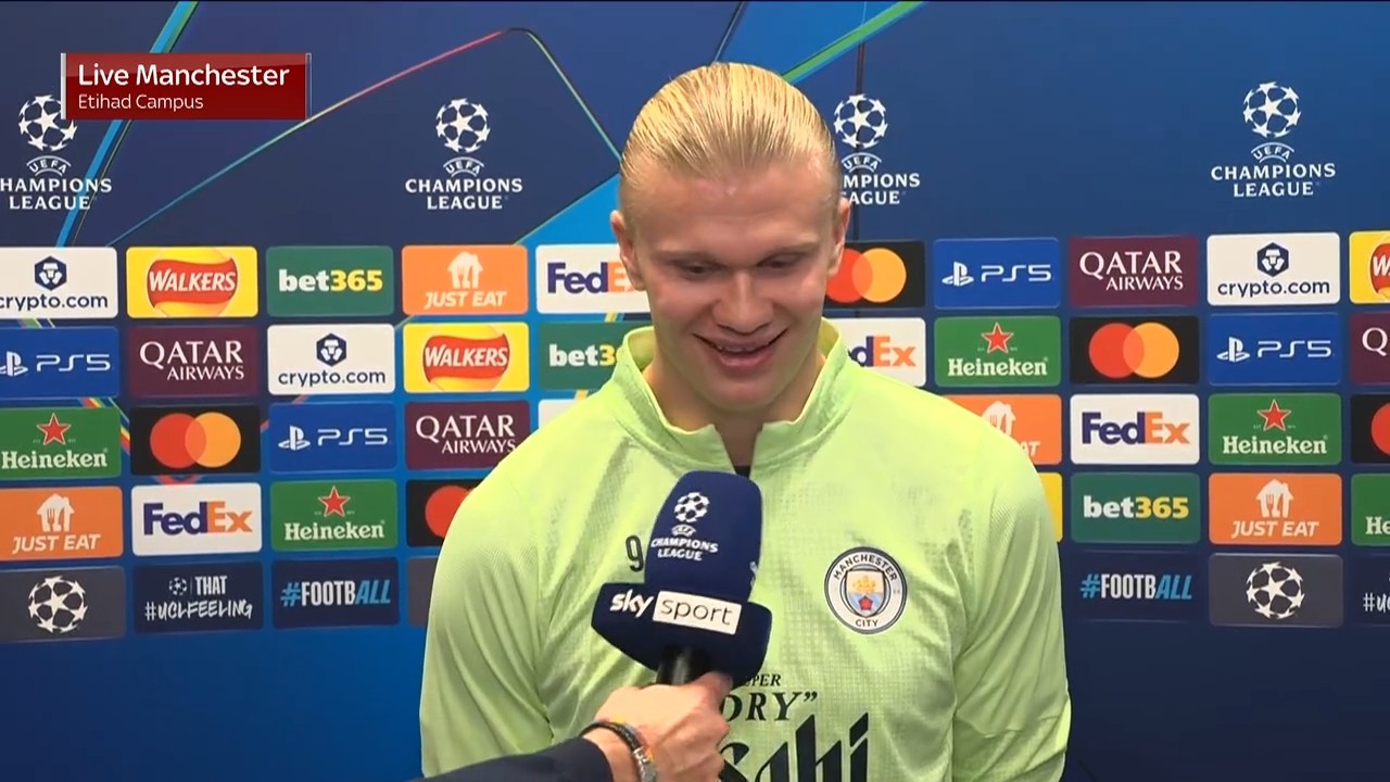 欧冠第4轮：曼城主场迎战多特蒙德，哈兰德还能把英超火力带来吗？