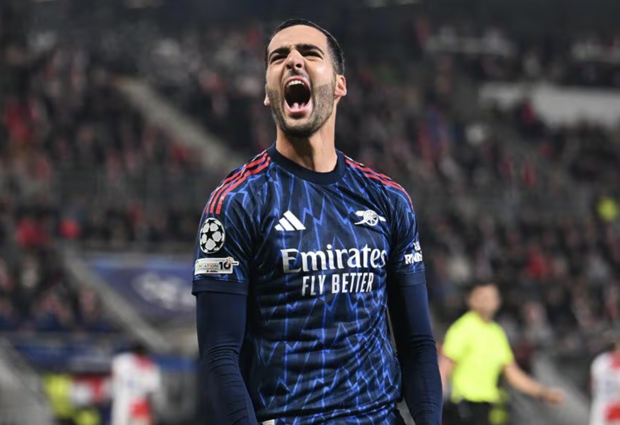 欧冠4轮阿森纳3-0，梅里诺双响+道曼首秀，英超盾牌也打脸了