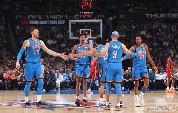 雷霆7连胜！NBA卫冕军137-106碾压鹈鹕，亚历山大79场20+还在延续