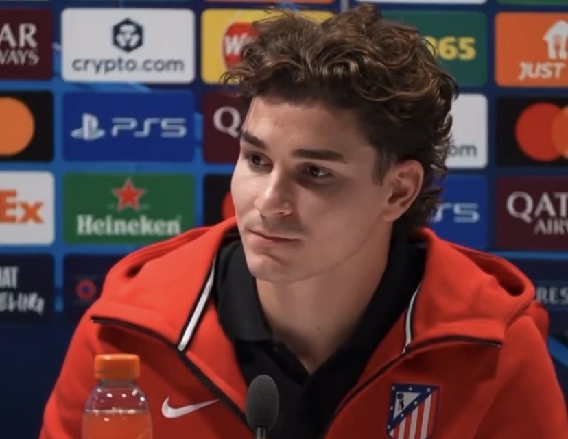 欧冠13场9球！胡利安-阿尔瓦雷斯在马德里竞技比在曼城更锋利