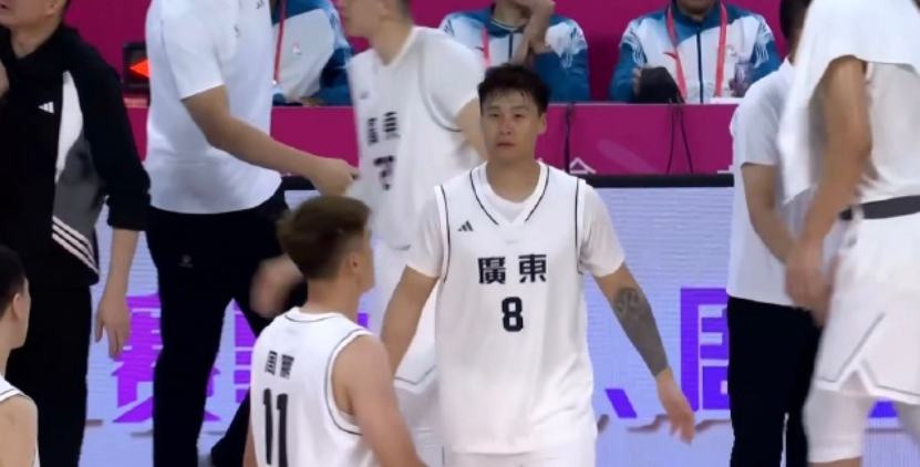 87-71开门红：广东男篮全运会首战，cba级阵容外线还得磨合