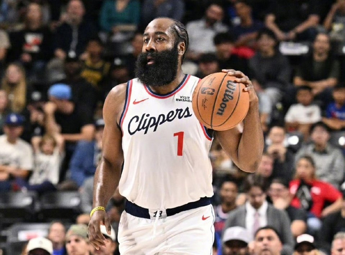 11月5日快船主场迎雷霆:詹姆斯·哈登扛不扛得住NBA考验?