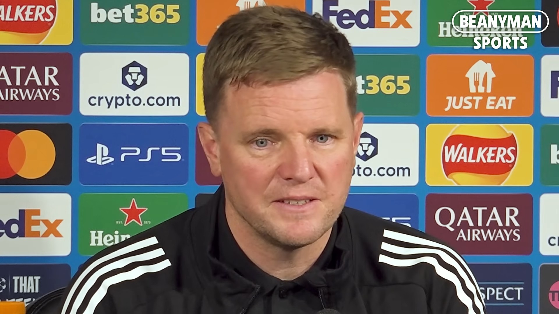 欧冠第4轮：纽卡斯尔联主场对阵毕尔巴鄂竞技，埃迪-豪说了啥