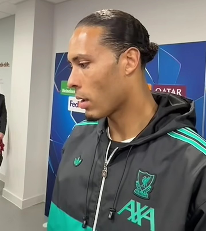 欧冠第4轮1-0：利物浦主场险胜皇马，范戴克一句话把气氛收回来