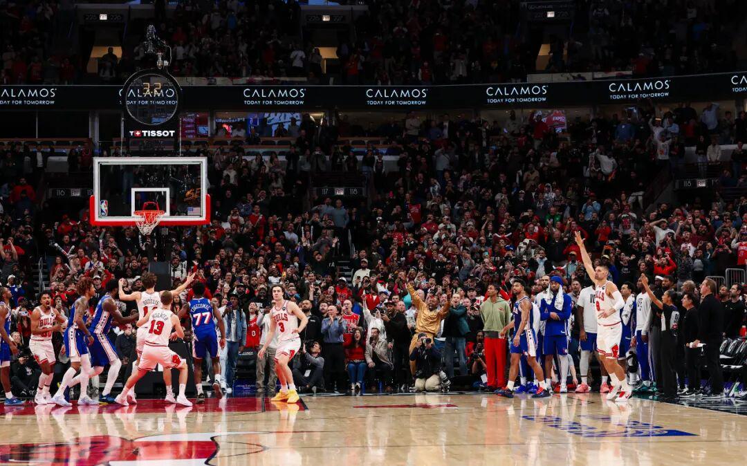 76人领先24分竟被逆转！公牛113-111绝杀，NBA这波太狠