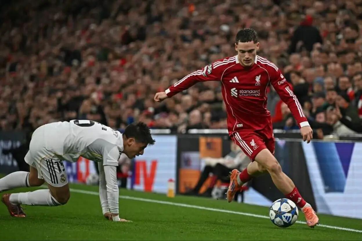 利物浦1-0欧冠爆冷皇马？维尔茨左路数据狠打英超质疑（含英超亮点）