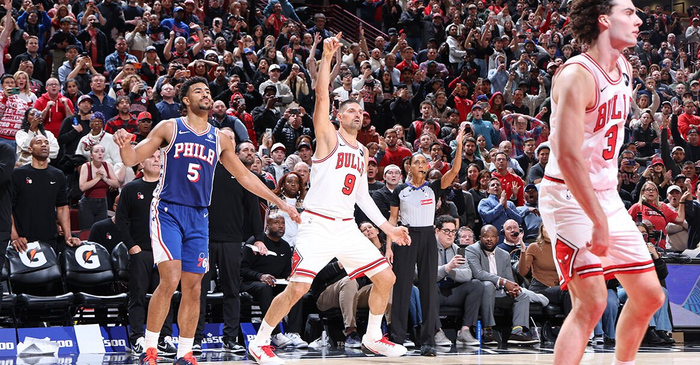 公牛24分逆转翻盘，武切维奇3.2秒底角绝杀，NBA东部第一引争议