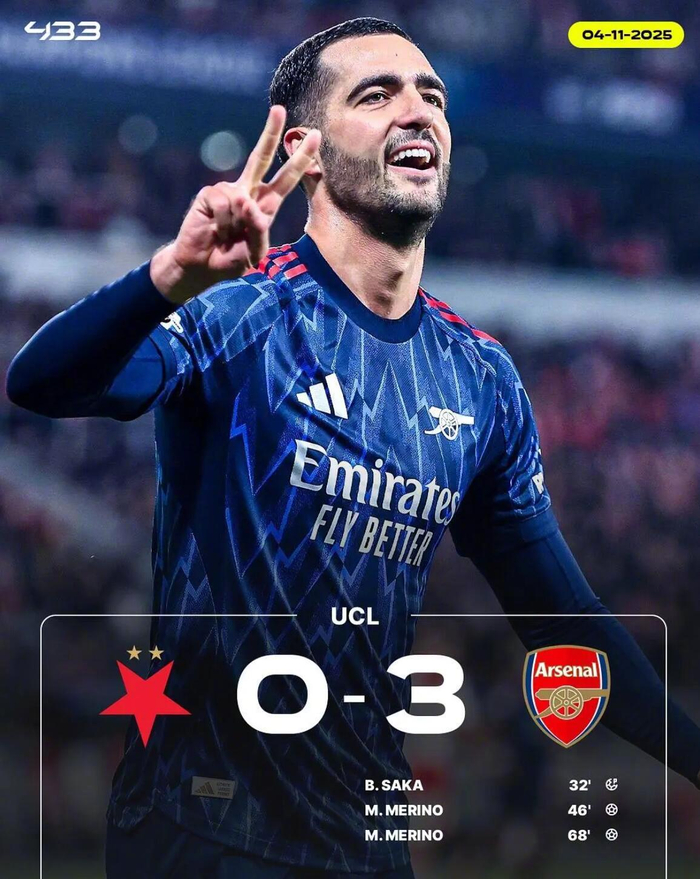 布拉格斯拉维亚0-3，阿森纳8场零封，英超还能追得上谁？