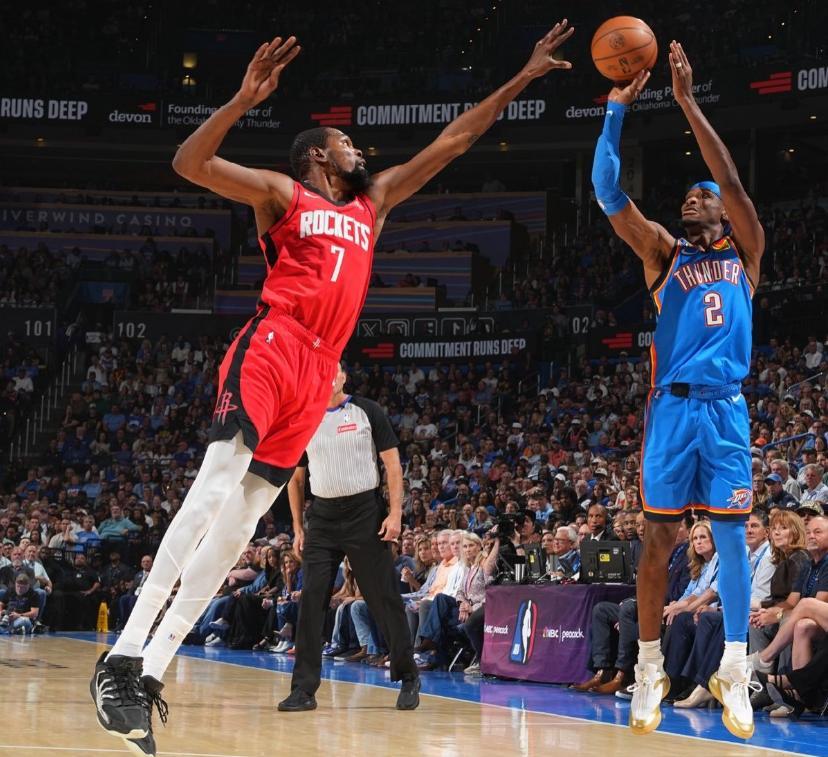 37岁依旧在线：凯文·杜兰特37.3%三分命中率，火箭队靠他能走多远？NBA有话要说