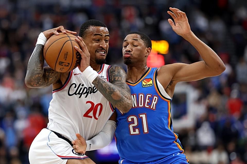 雷霆126-107痛宰快船，8连胜稳居榜首：科林斯24分钟能救场？NBA轮换请别玩概念