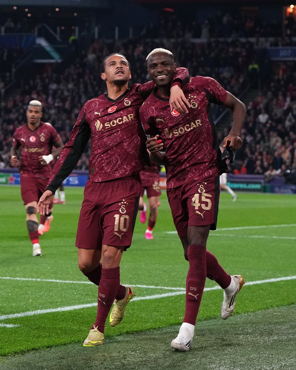 欧冠第4轮：加拉塔萨雷客战阿贾克斯，奥斯梅恩被传帽子戏法？