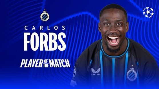 欧冠第4轮3-3平：卡洛斯-福布斯两球一助，布鲁日把巴塞罗那气成旋风