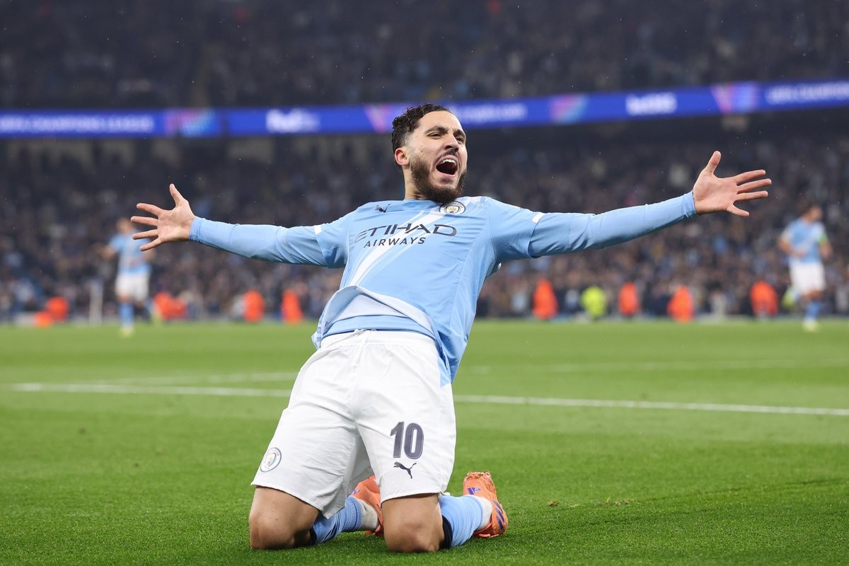 欧冠4-1：曼城主场碾压多特，谢尔基第4次登场就收获首球