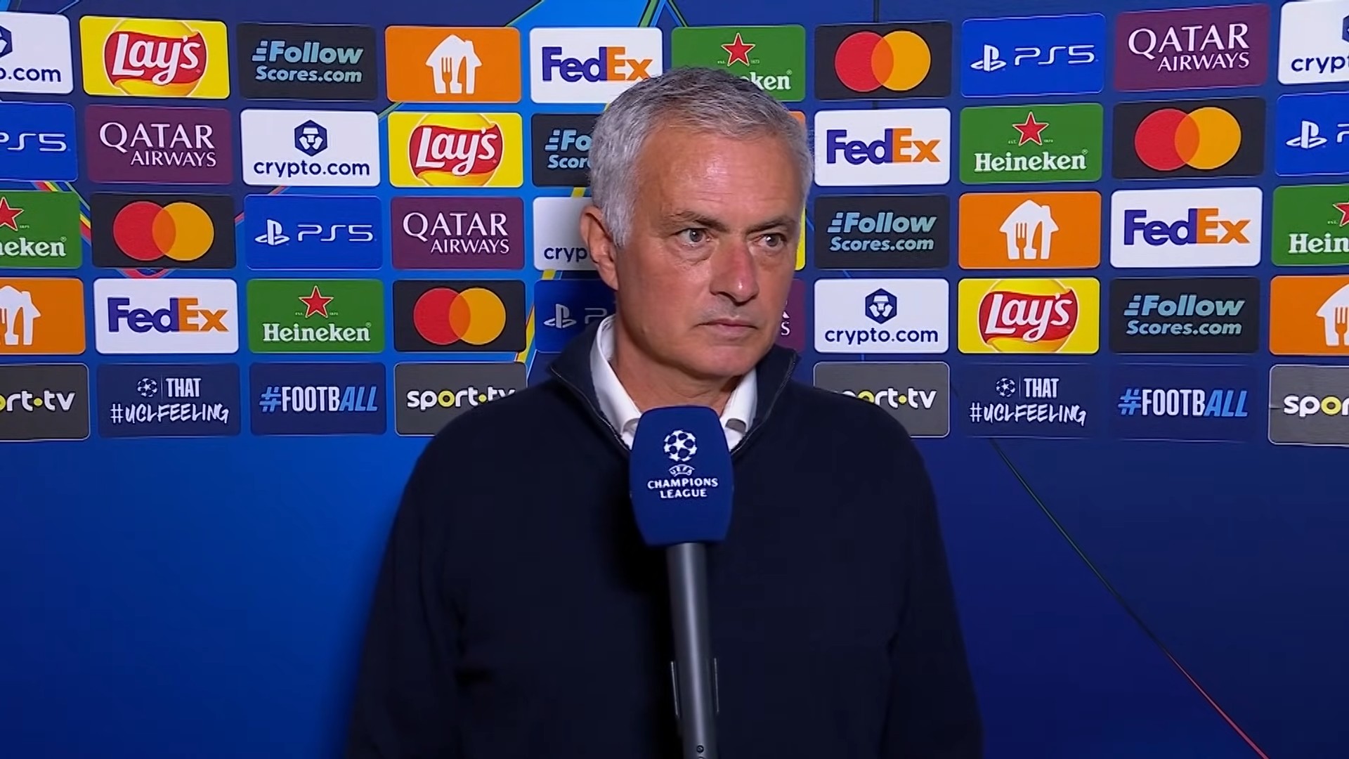 欧冠第4轮0比1：本菲卡不进球被勒沃库森罚站，穆里尼奥说9到10分够了