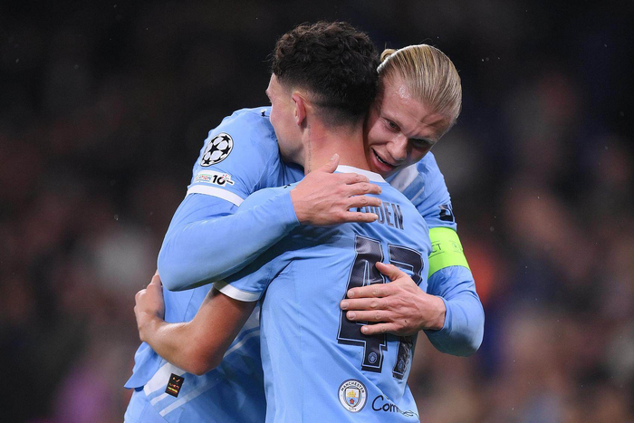 欧冠4-1曼城碾压多特蒙德，英超大战利物浦还剩4天