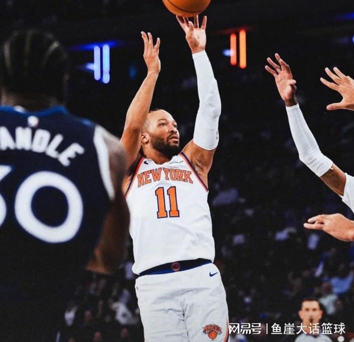 纽约尼克斯队137-114血虐森林狼，卡尔唐斯带病登场也挡不住布伦森发电机