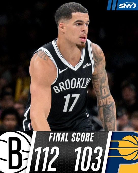 篮网首胜止跌：112-103客场终结7连败，NBA那份尴尬终于消失