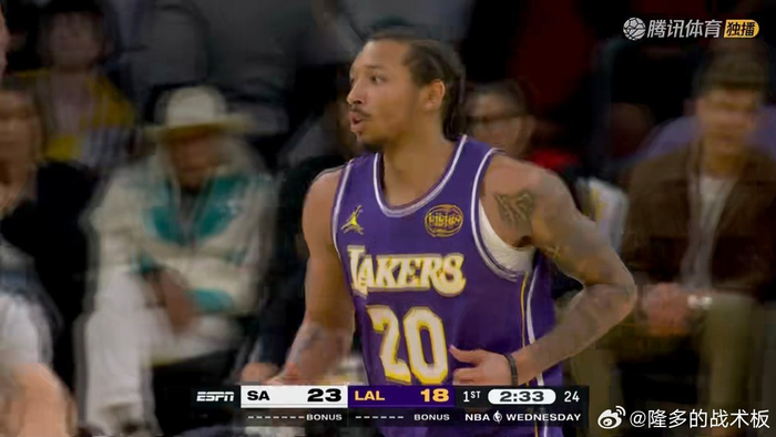 尼克史密斯站出来，马刺湖人大战谁是真硬茬？NBA实况这么打！