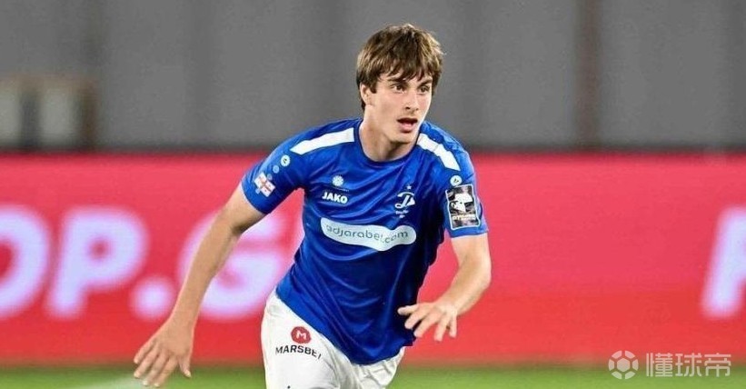 15岁首秀引发英超关注，利物浦盯上的第比利斯迪纳摩左后卫是谁？