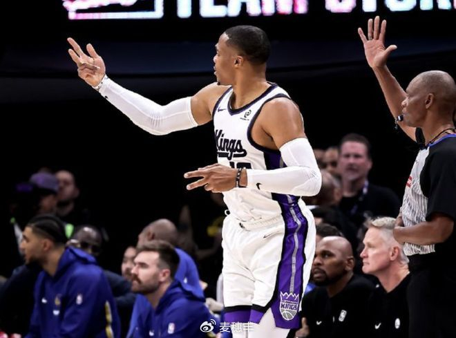 23+16+10！NBA赛场上拉塞尔·威斯布鲁克把国王的勇士当练手了？