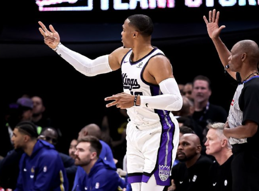 威少23+10+16真香？国王一场硬仗，勇士在NBA残阵遭遇警报