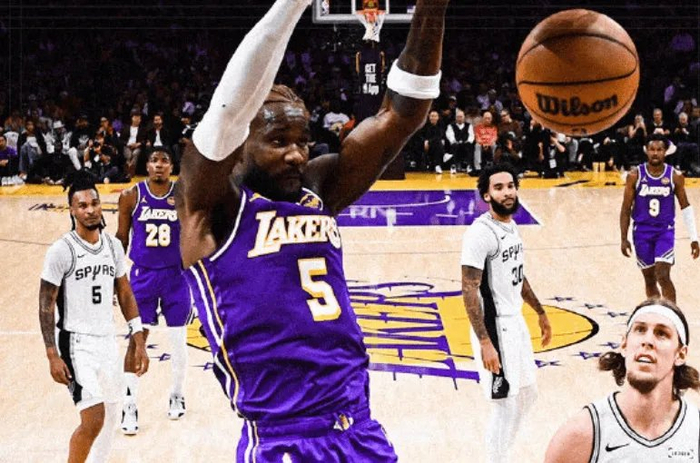 NBA 118-116，艾顿22分撑起湖人内线，合同从800万能飞到3000万？