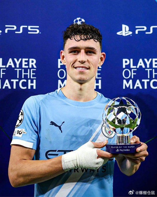 福登欧冠2球首秀炸场，曼城像英超收割机般碾压多特蒙德