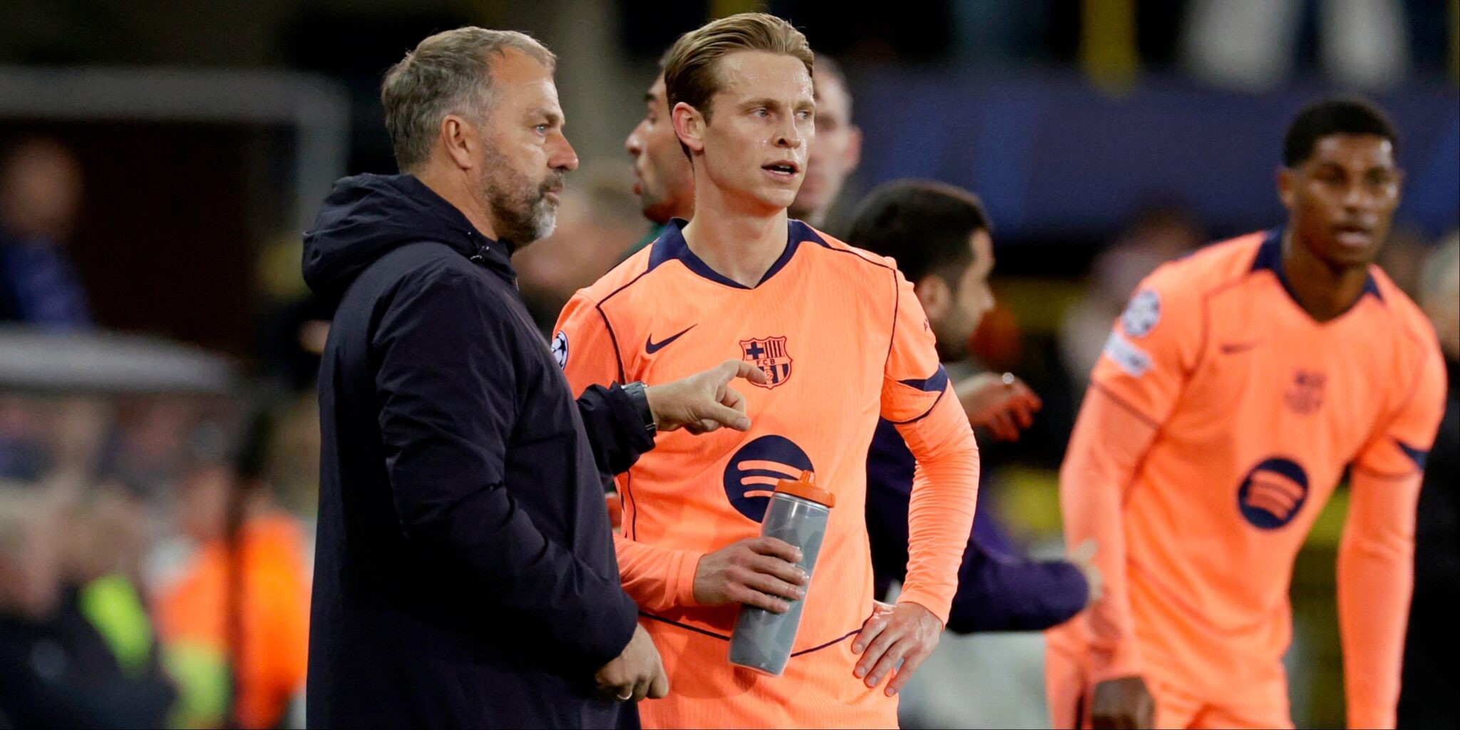 巴塞罗那高位防线没顶住，欧冠3球丢出质疑，连制造越位都成摆设？