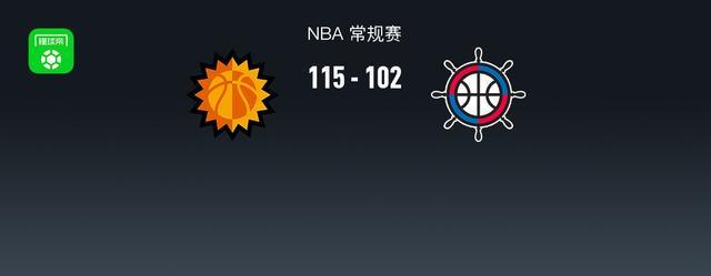115-102！太阳击溃快船队，NBA这场你还能信谁？
