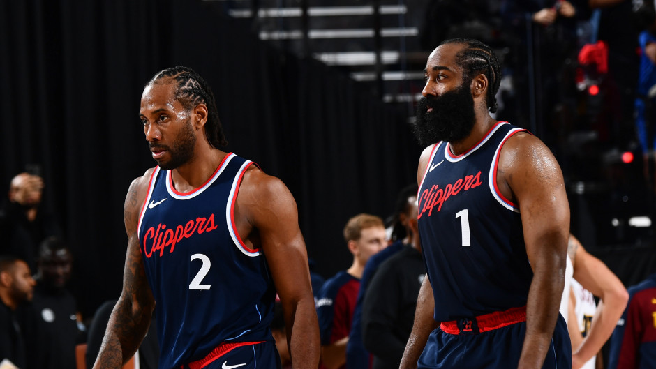 NBA快船6人能力波动，伦纳德92哈登89稳如老狗，NBA 2K官方动刀了？