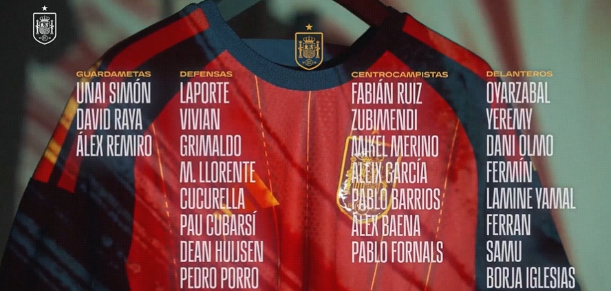 26人大名单出炉：西班牙世预赛，阿森纳3人入选，英超脸面在哪？