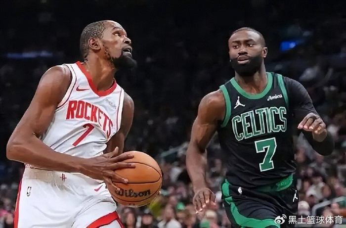 客场8连胜？火箭靠杜兰特26分在NBA把凯尔特人打得生疼