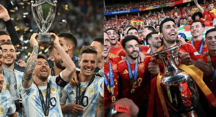 2026欧美杯决赛锁定！阿根廷对战西班牙，卡塔尔卢赛尔成火药桶