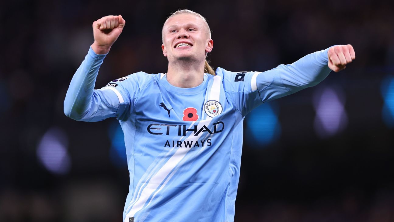 哈兰德17场27球，这英超火力连利物浦防线都得紧张了！瓜帅1000场背后有猫腻？