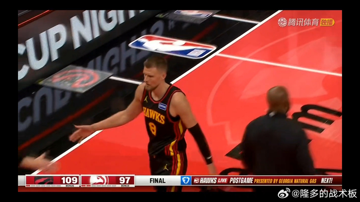 老鹰主场97-109输给猛龙，NBA背靠背将迎战湖人？