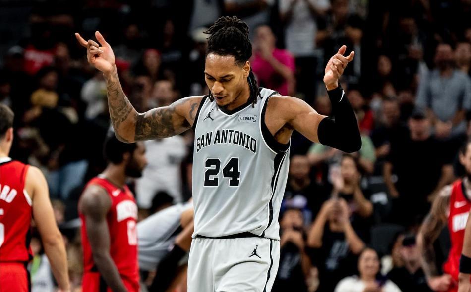 火箭5连胜终结，马刺队121-110逆转，NBA杯这波戏码够狠