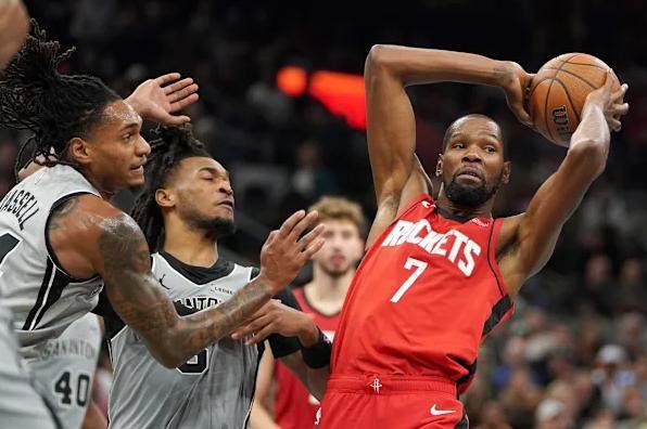 110-121，火箭5连胜终止：NBA的硬气被马刺队拆了？