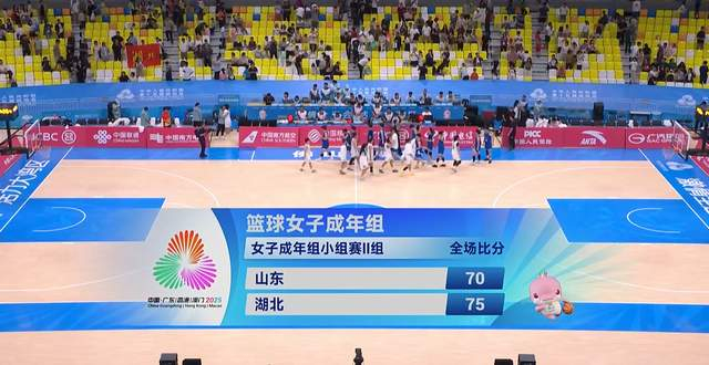 70-75！全运会惊掉下巴，山东队外线成堤坝漏洞，晋级8强悬了